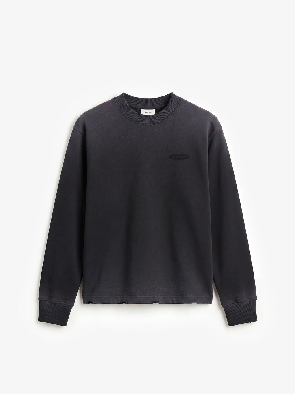 Bram's Fruit: Distressed F*ck Off I'm Gardening Longsleeve - Shadow Black
