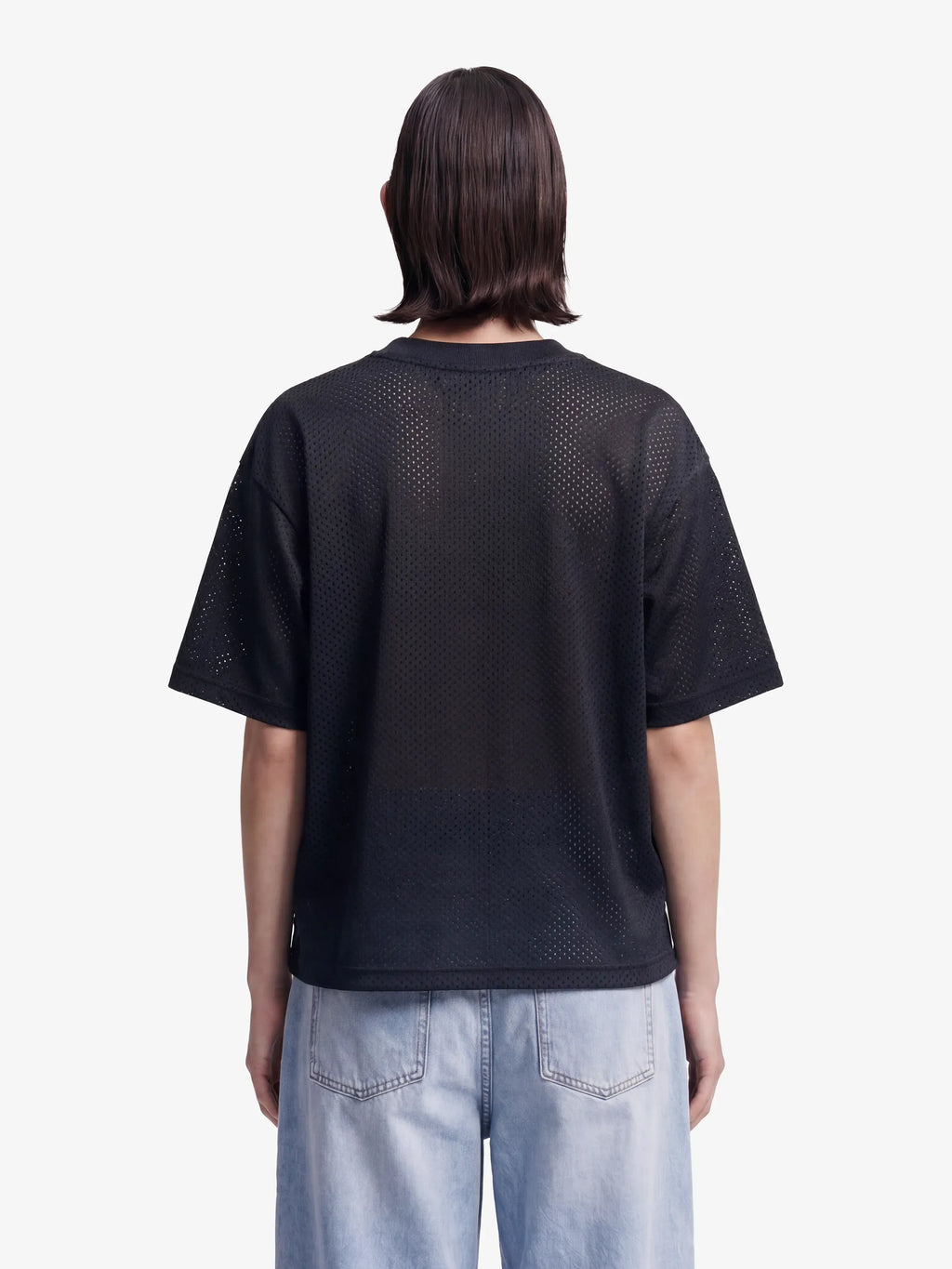 Bram's Fruit: Mesh Logo T-shirt - Shadow Black