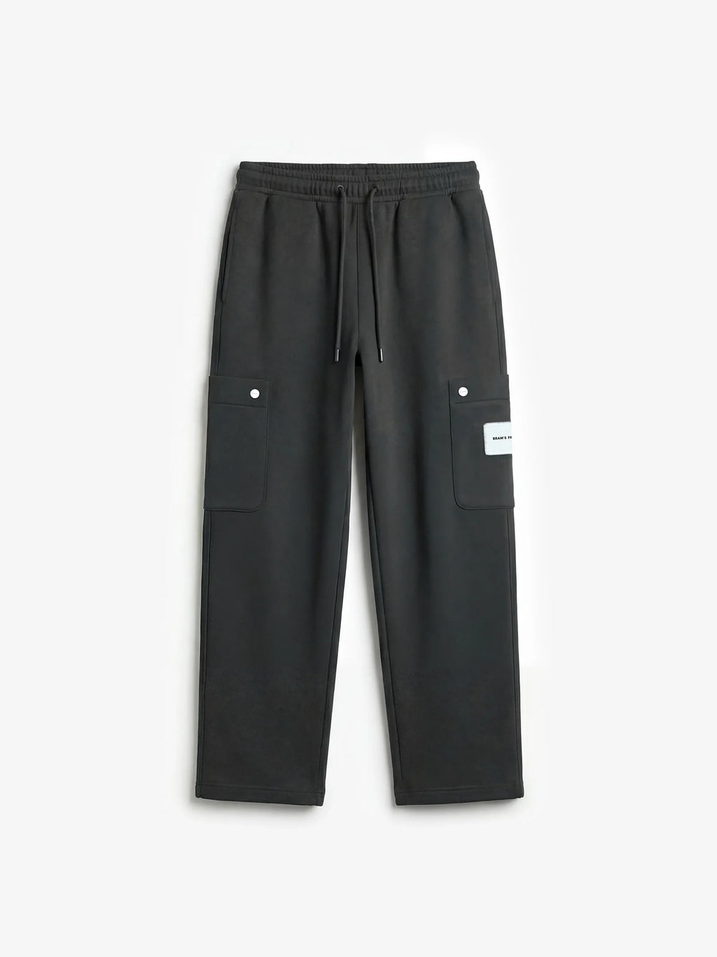 Bram's Fruit: Side Pocket Sweat Trouser - Shadow Black