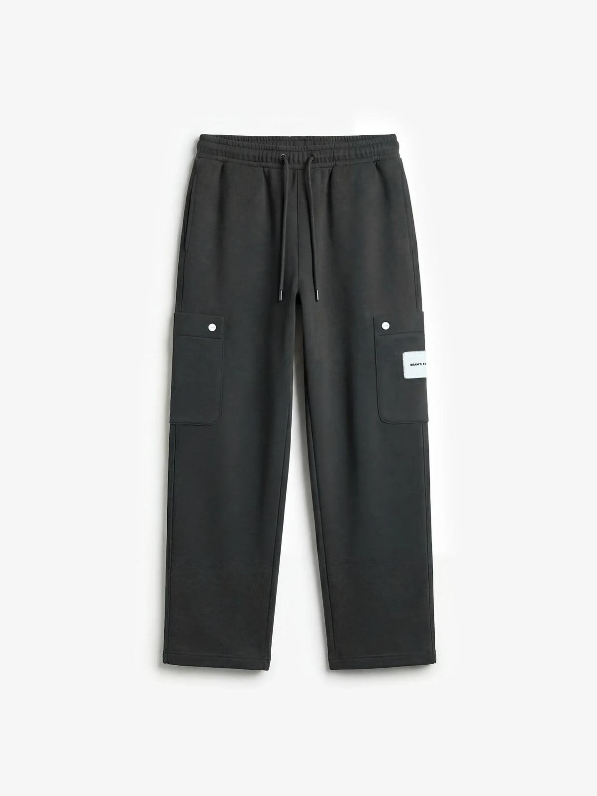 Bram's Fruit: Side Pocket Sweat Trouser - Shadow Black