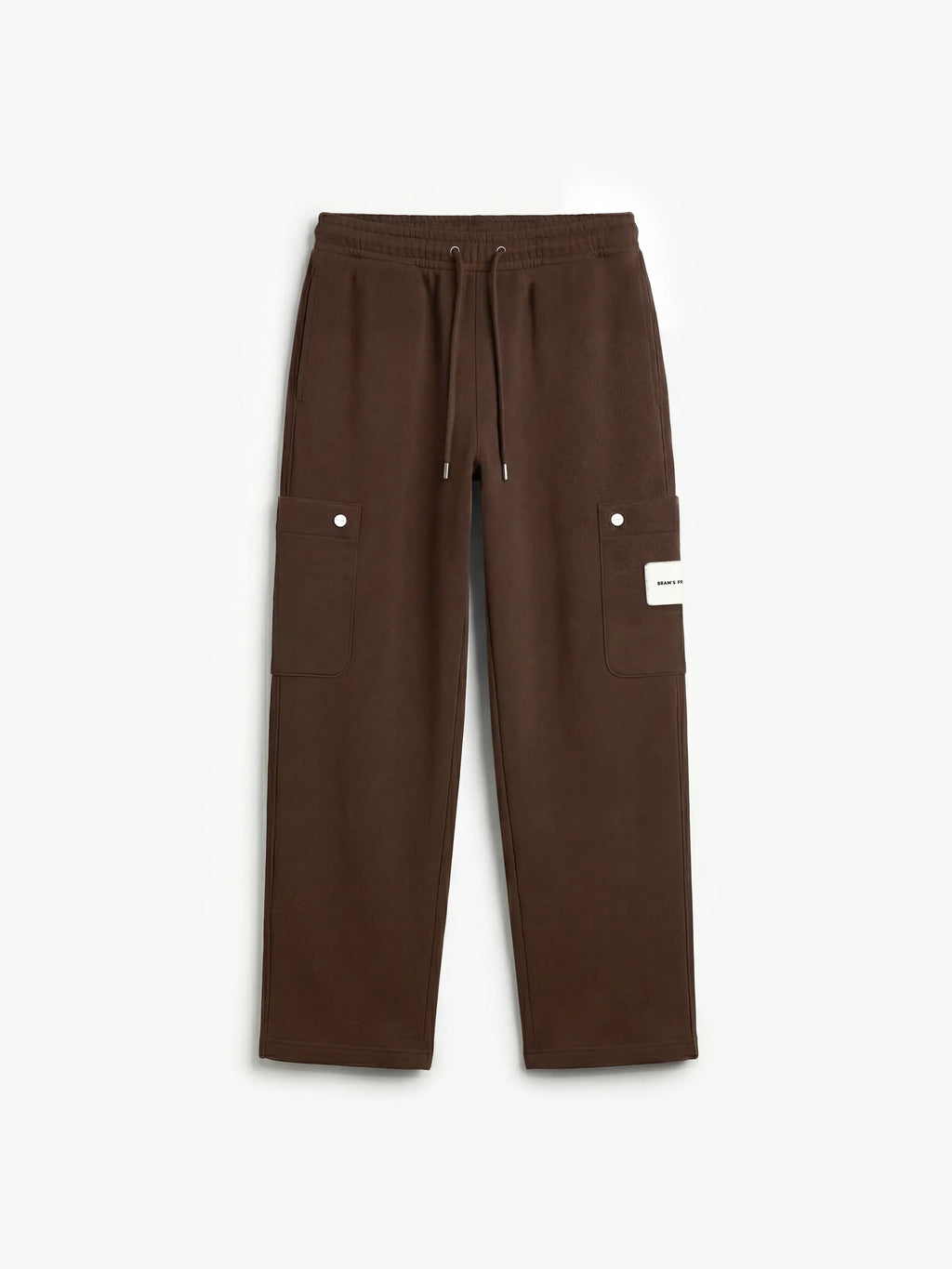 Bram's Fruit: Side Pocket Sweat Trouser - Brown