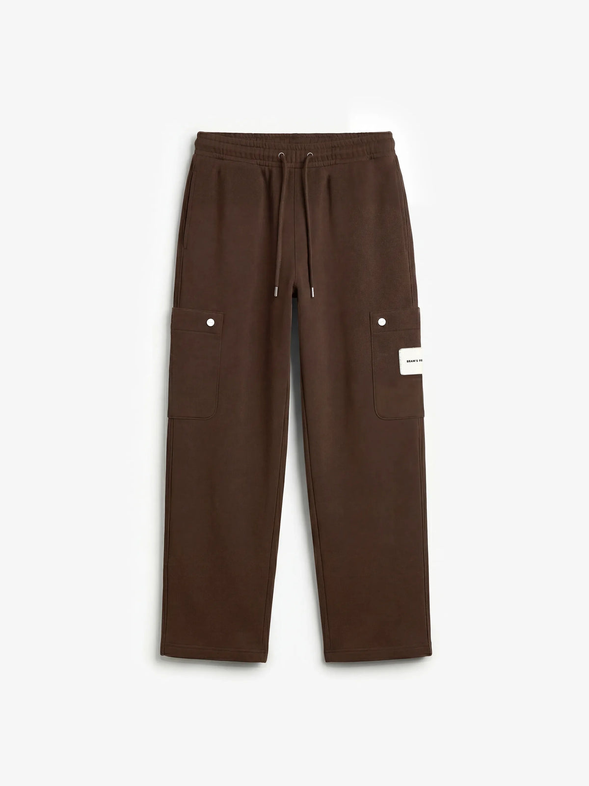 Bram's Fruit: Side Pocket Sweat Trouser - Brown