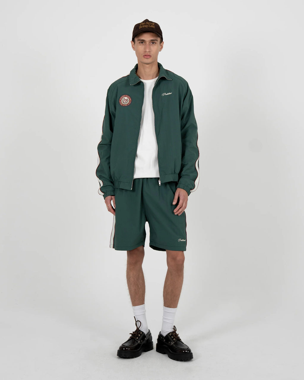 Prohibited: Slipstream Trackshorts Green