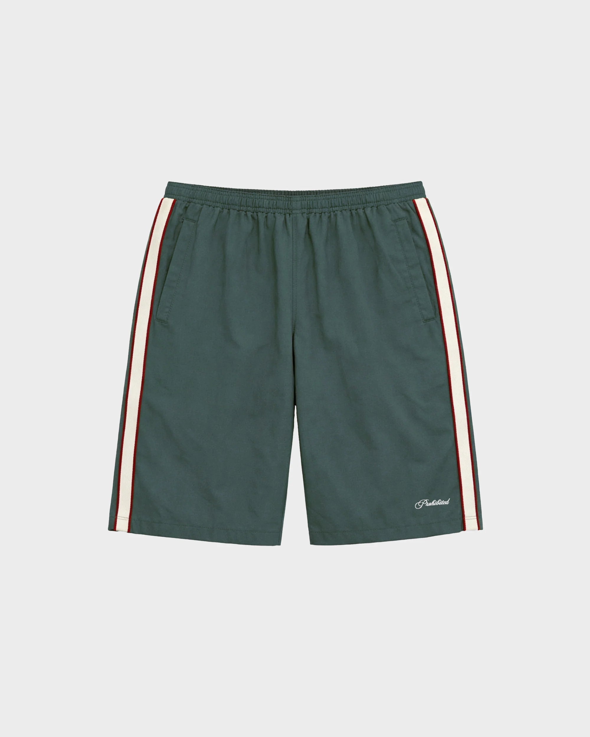 Prohibited: Slipstream Trackshorts Green