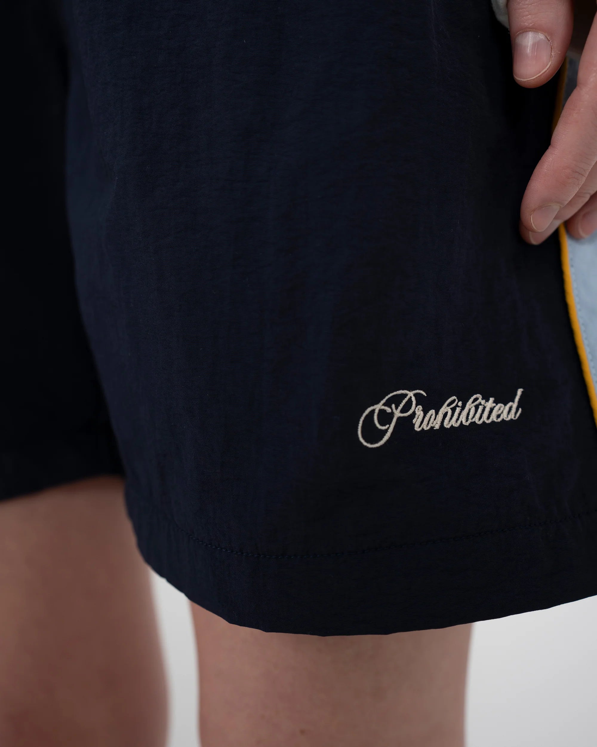 Prohibited: Slipstream Trackshorts Navy