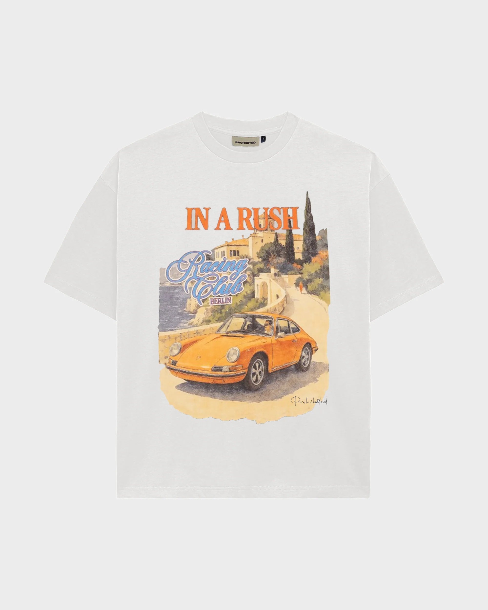 Prohibited: Speeding Tee Off-white