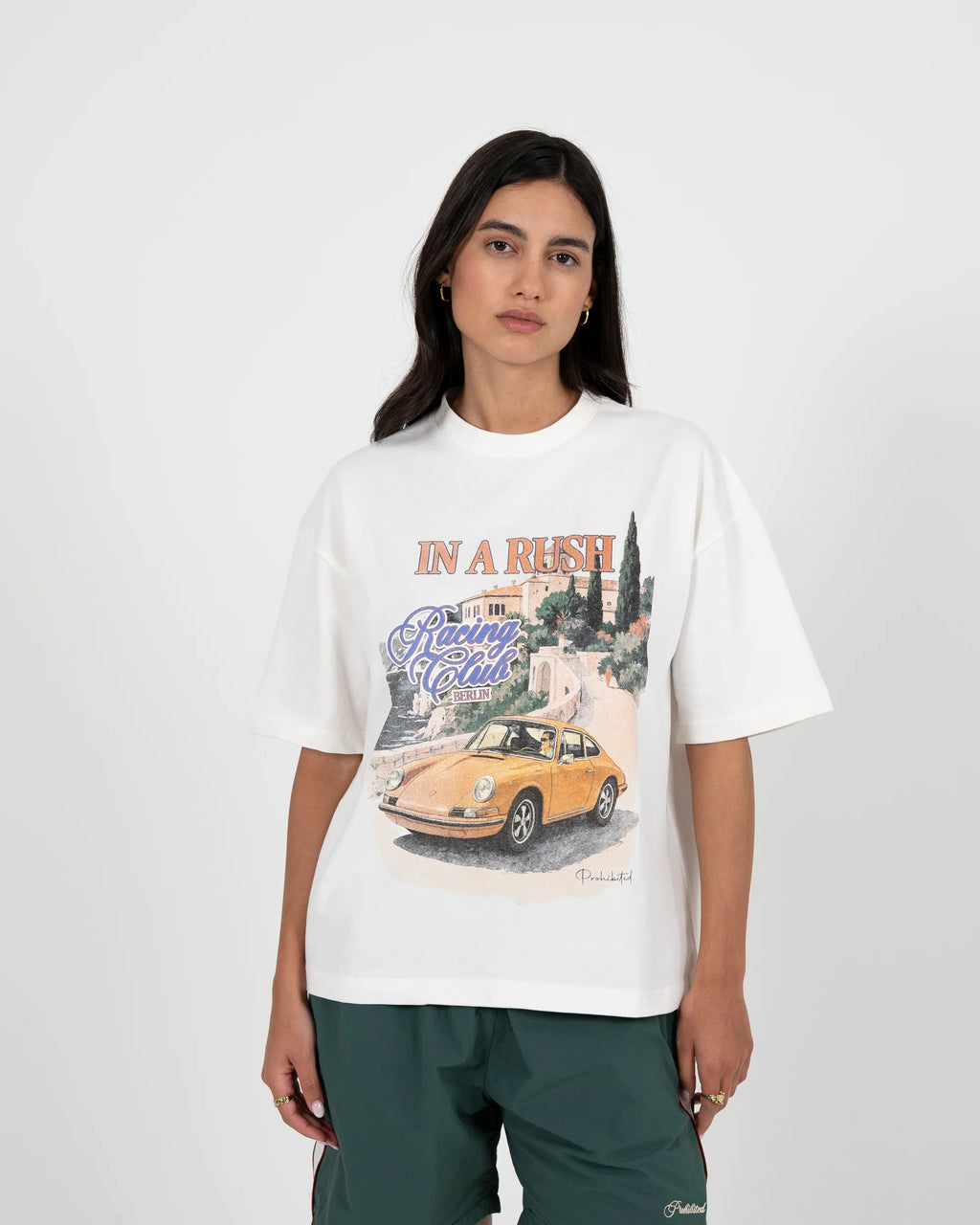 Prohibited: Speeding Tee Off-white