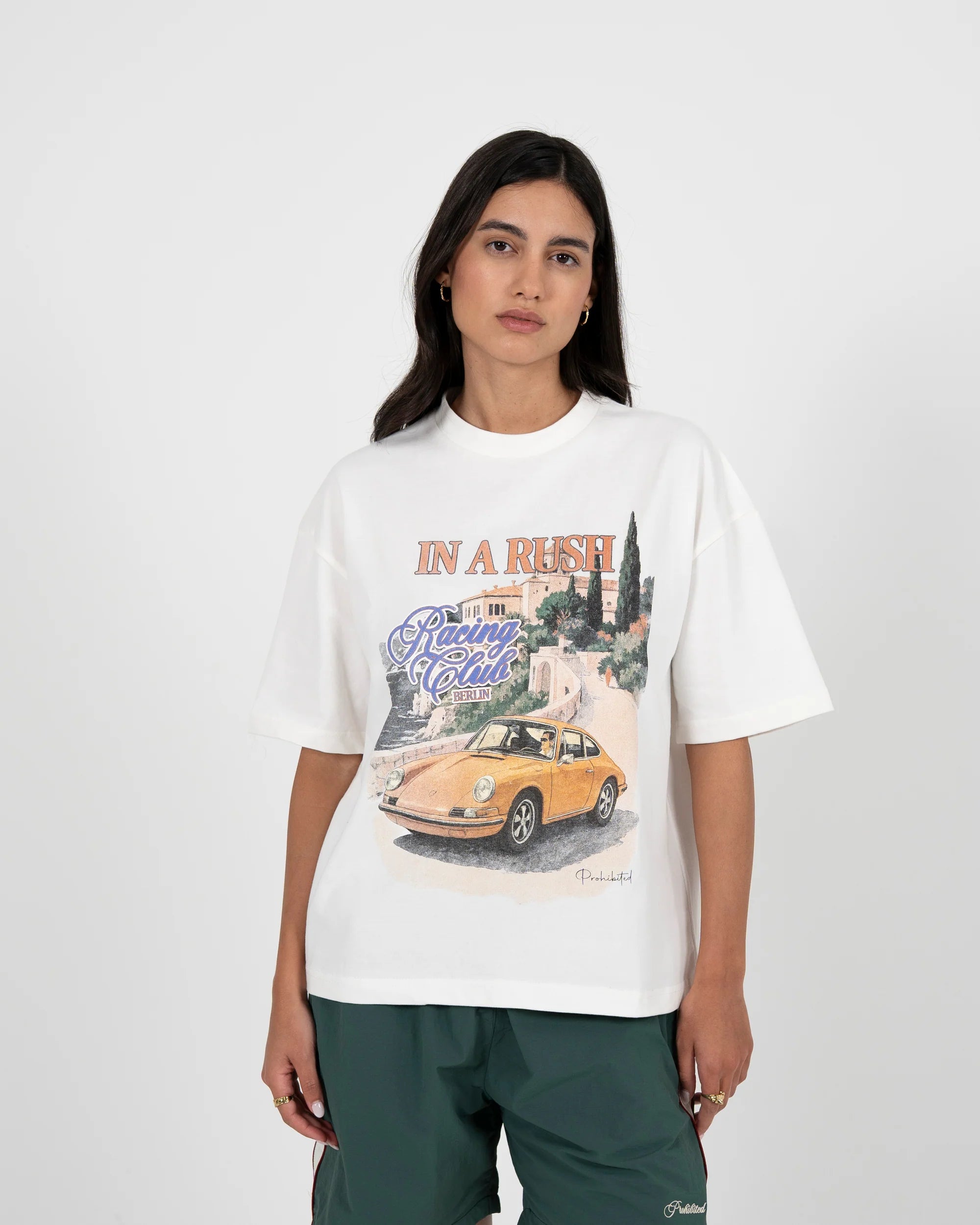 Prohibited: Speeding Tee Off-white