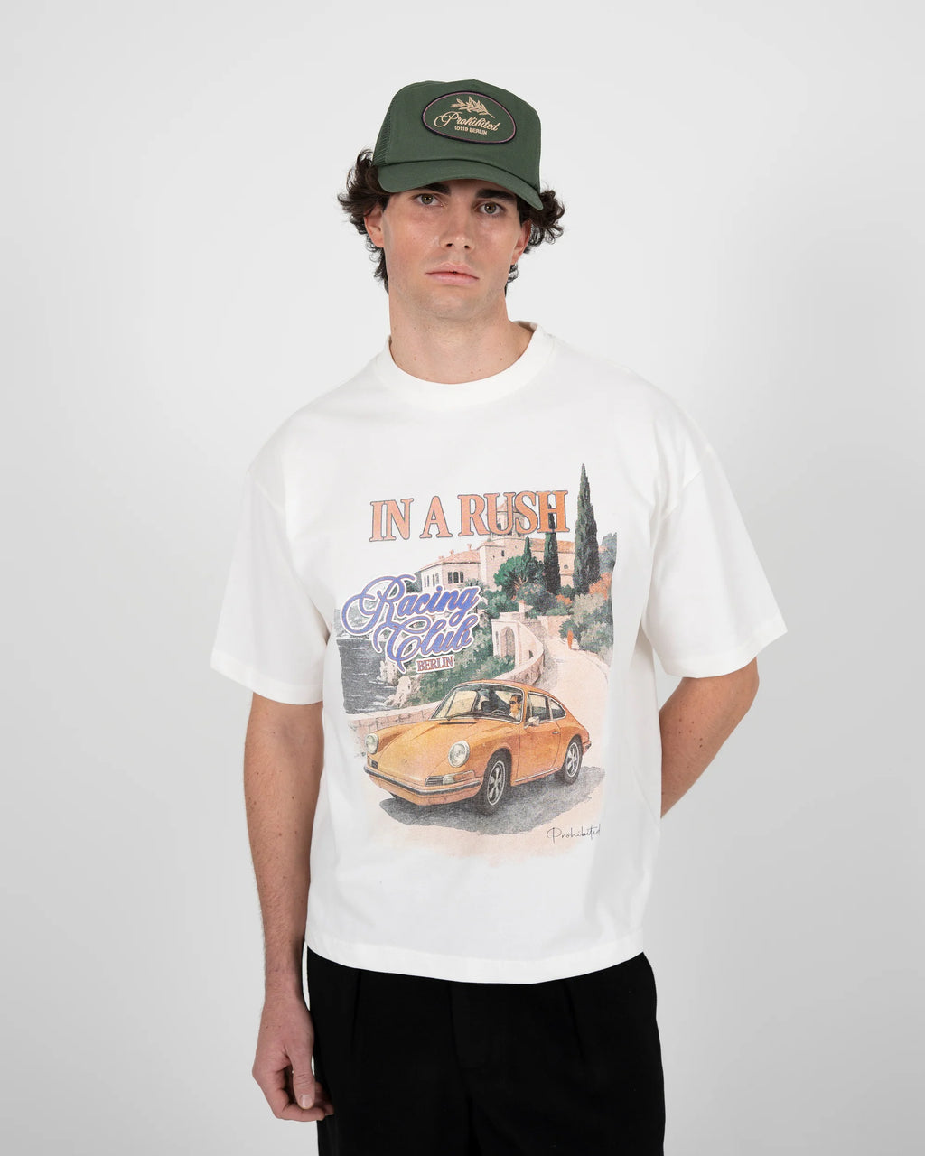 Prohibited: Speeding Tee Off-white
