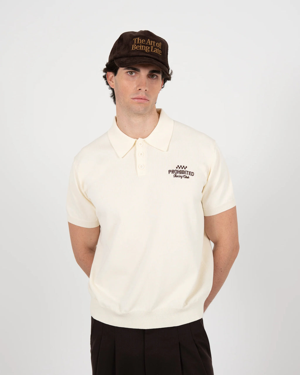 Prohibited: Speedtrap Polo Off-White