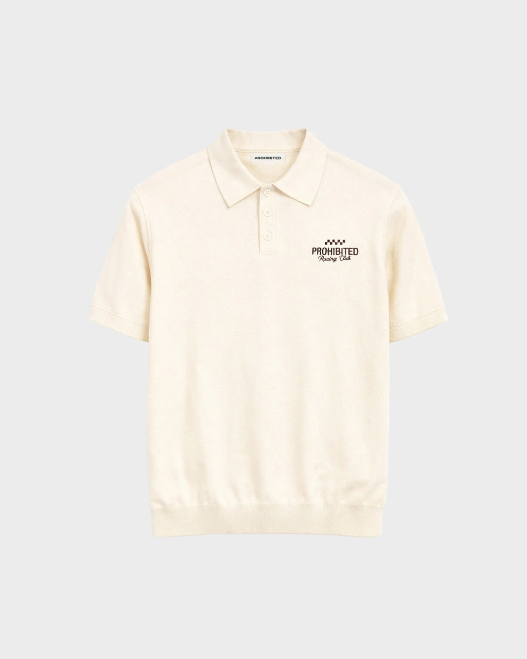 Prohibited: Speedtrap Polo Off-White