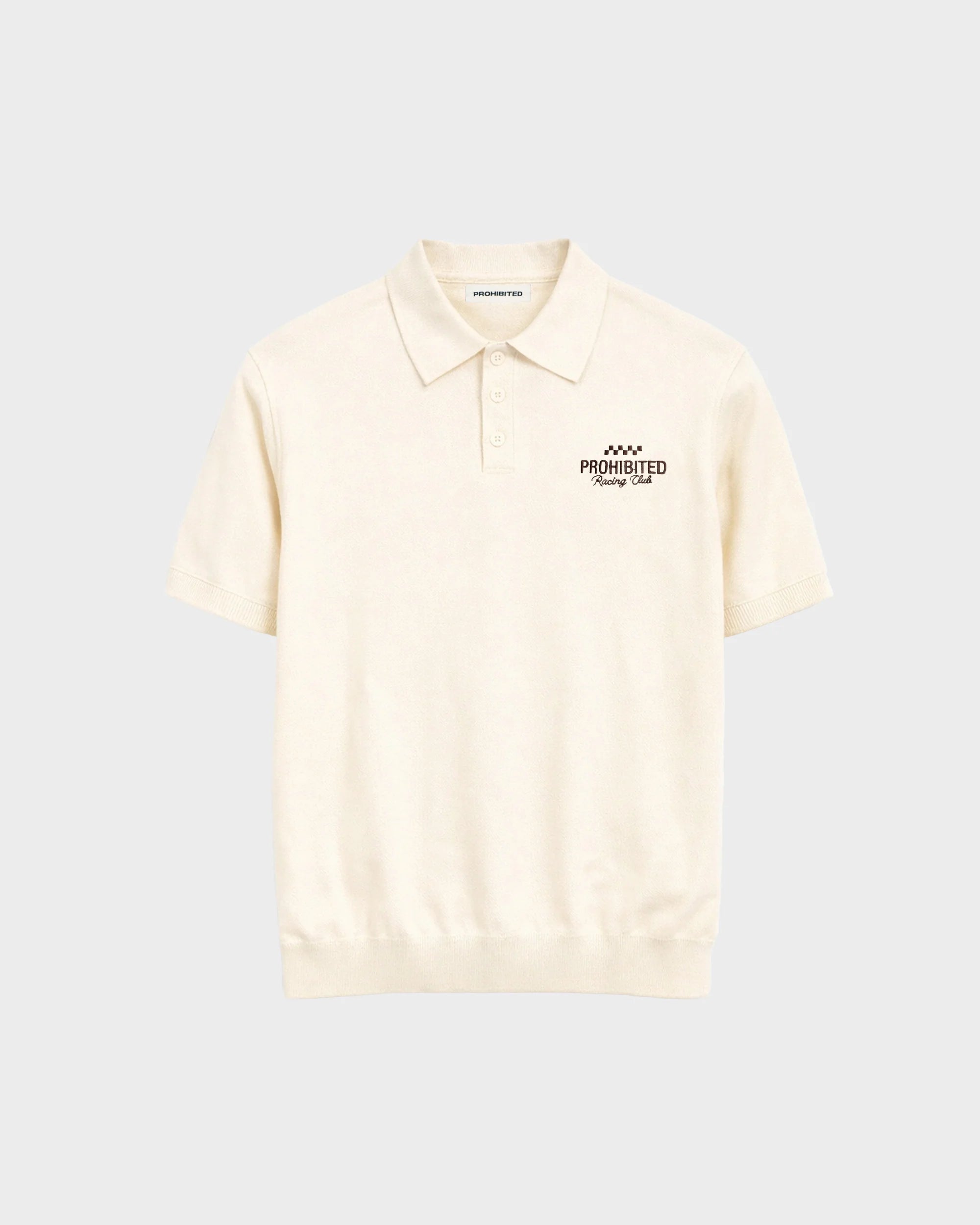 Prohibited: Speedtrap Polo Off-White