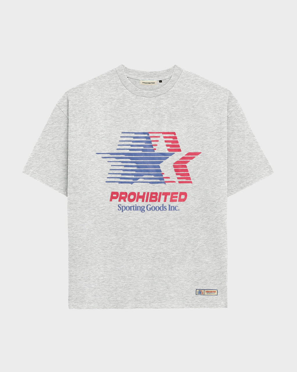 Prohibited: Sporting Goods Tee - Grey Melange