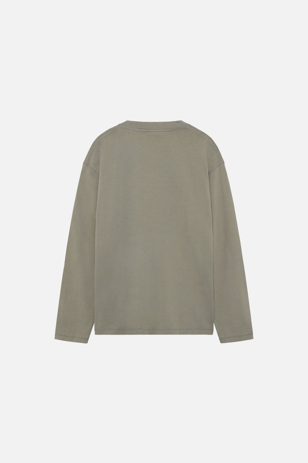 Won Hundred: Staff Boxy Longsleeve - Washed Vetiver