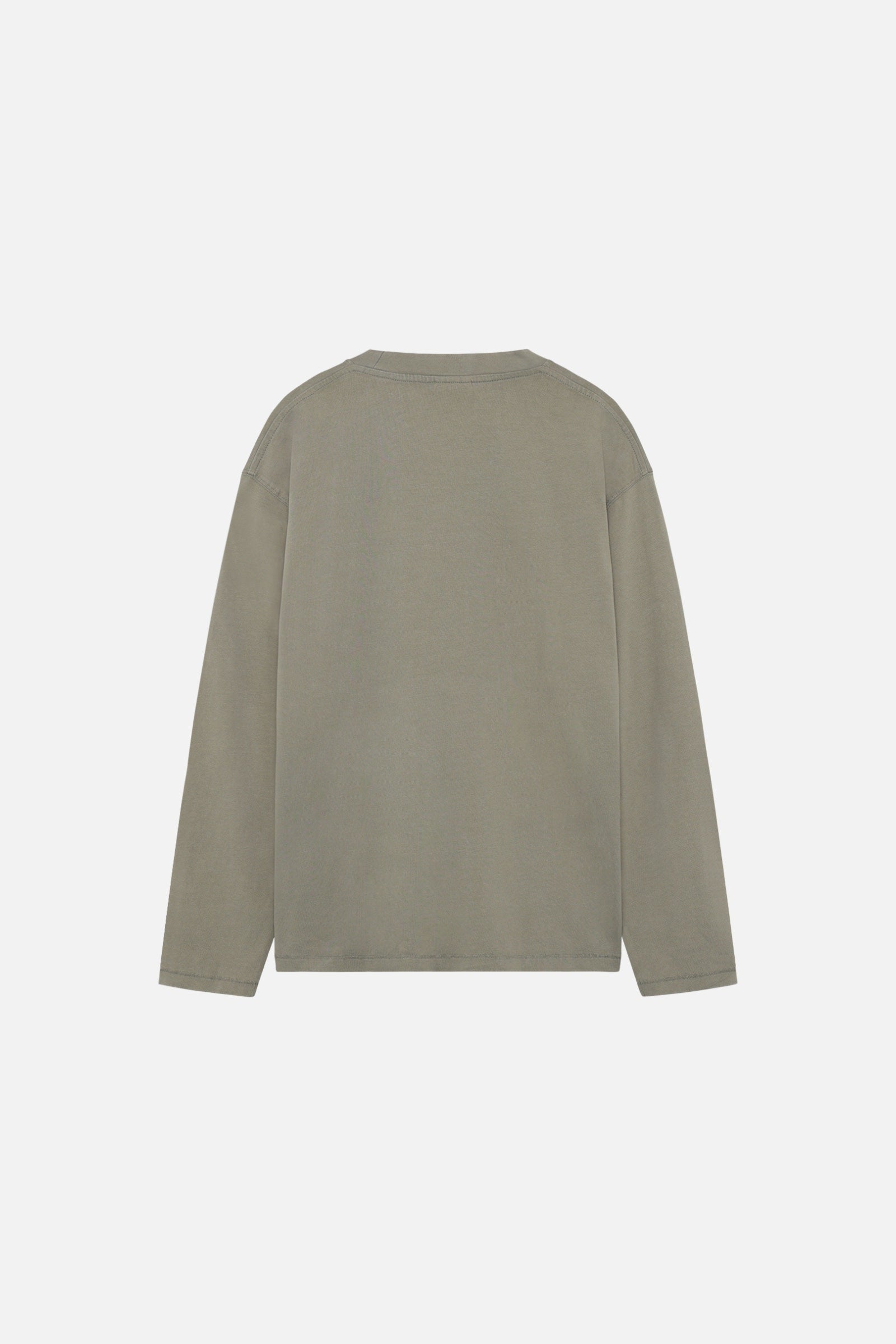 Won Hundred: Staff Boxy Longsleeve - Washed Vetiver