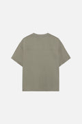 Won Hundred: Staff Boxy Tee - Washed Vetiver