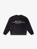 Bram's Fruit: Stamp Knit - Charcoal