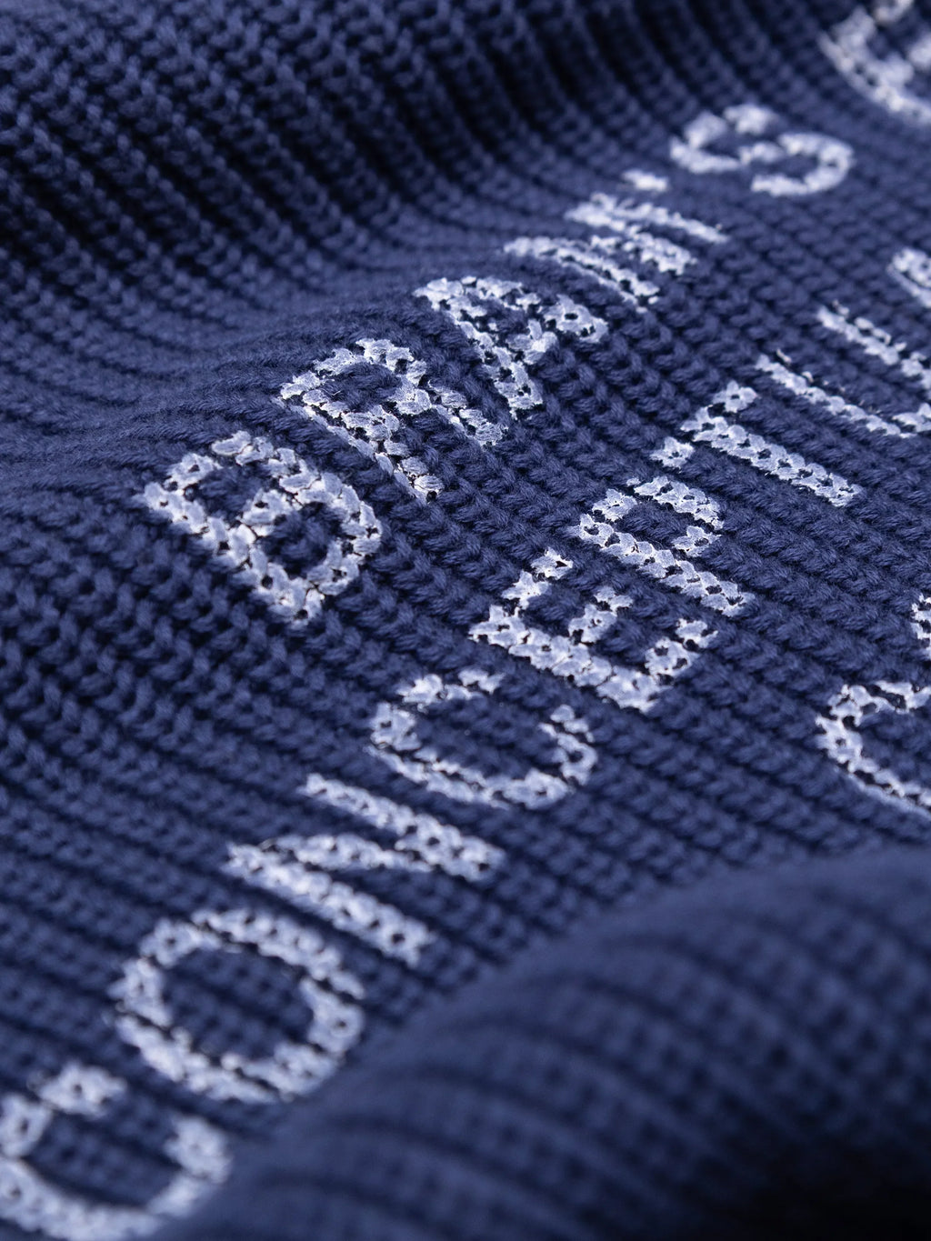 Bram's Fruit: Stamp Knit - Navy
