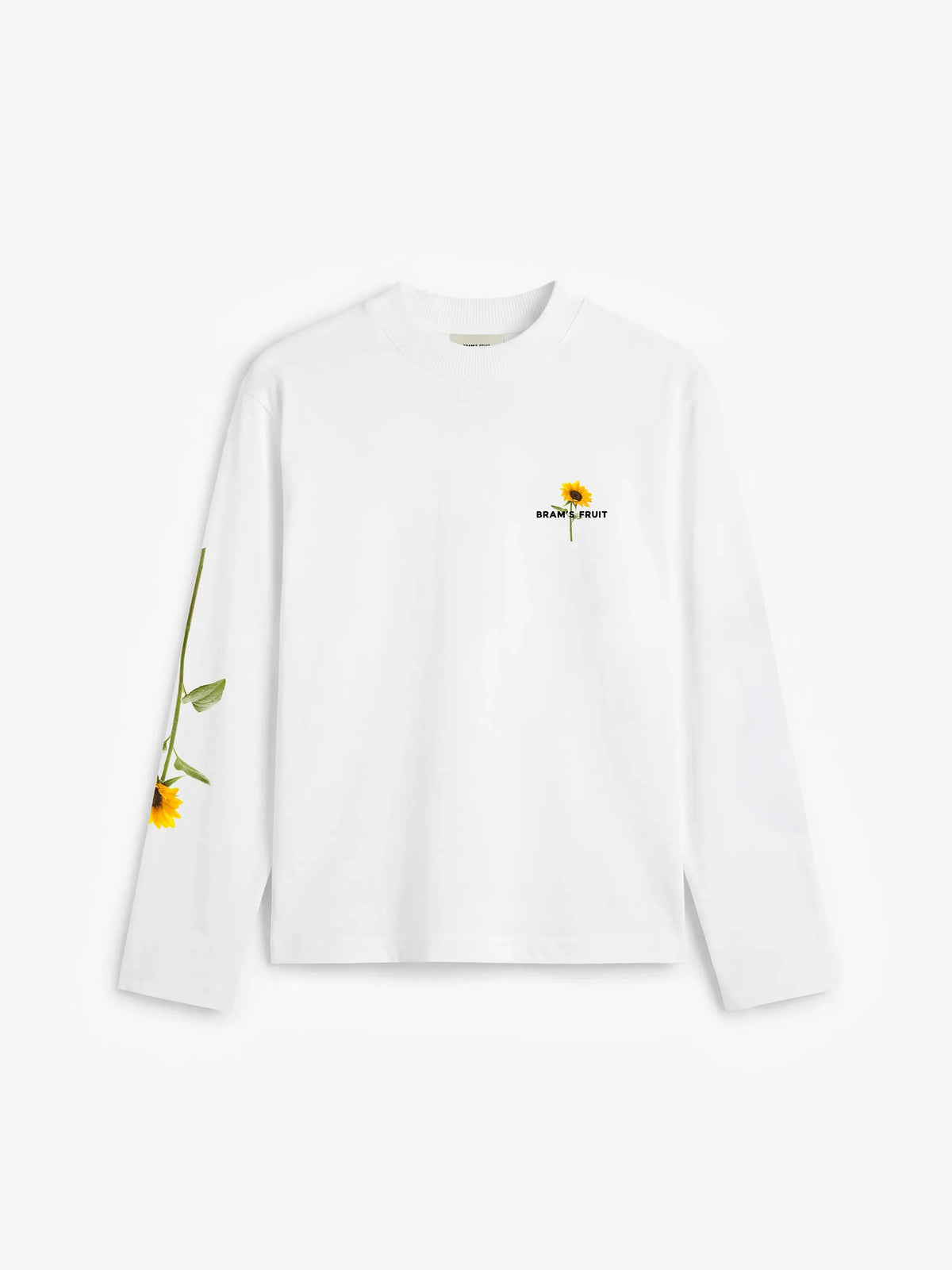 Bram's Fruit: Sunflower Longsleeve - White
