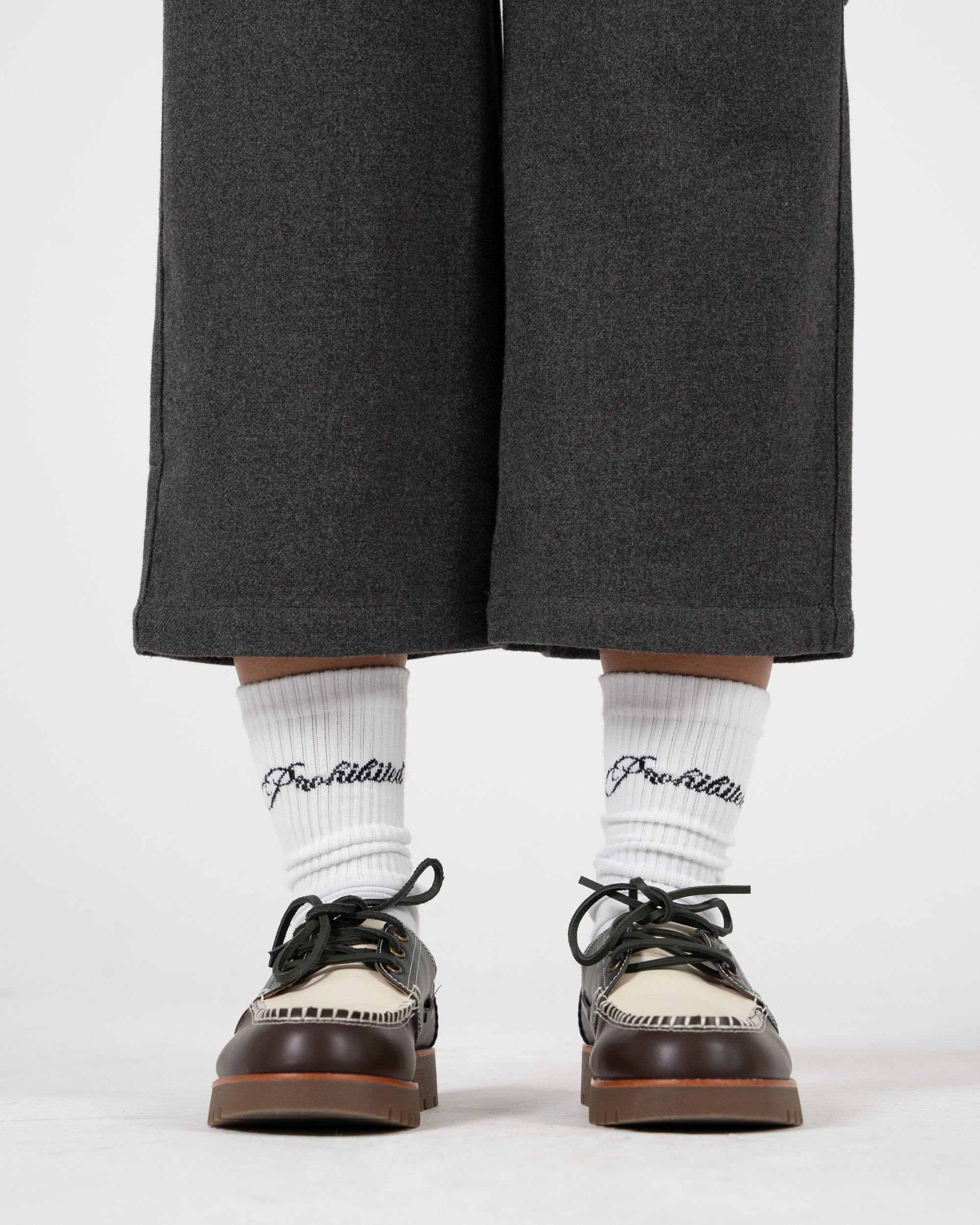Prohibited: The Socks White (3pack)