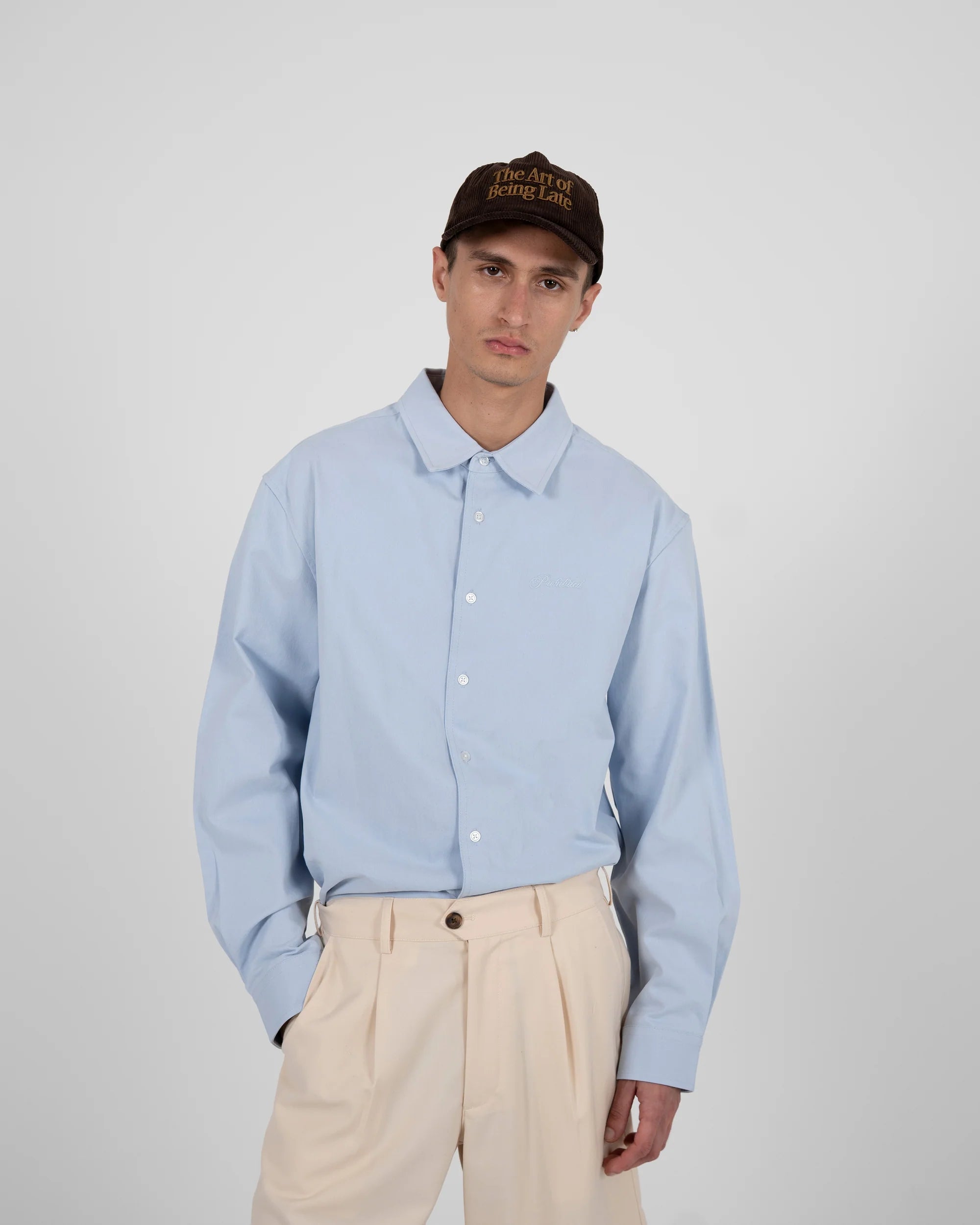 Prohibited: The Dress Shirt Blue