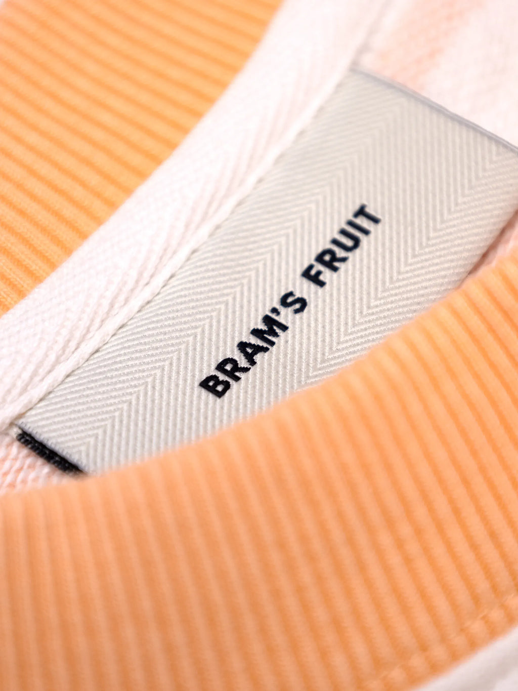 Bram's Fruit: Varsity Striped Longsleeve - Orange