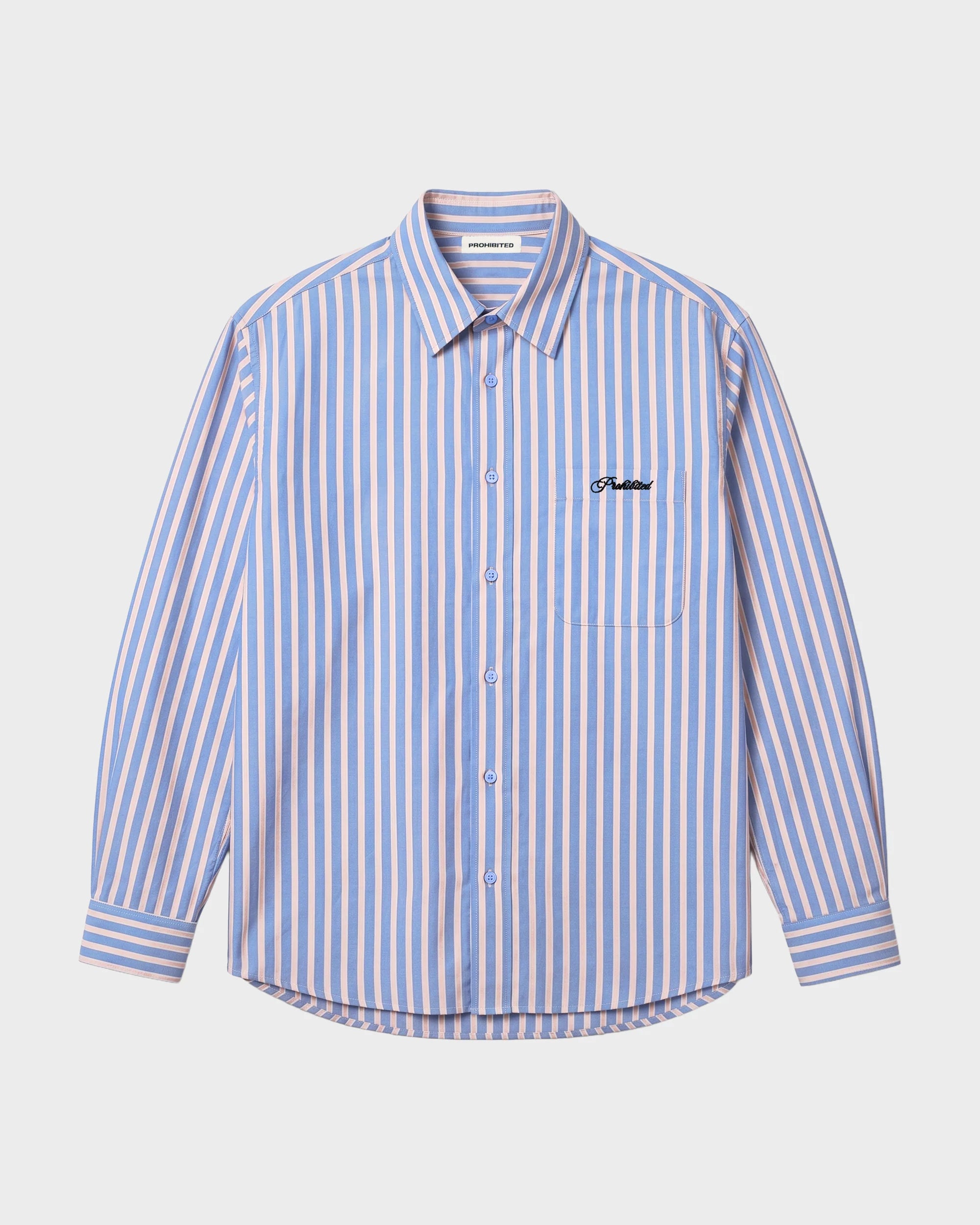 Prohibited: Westbury Dress Shirt Blue