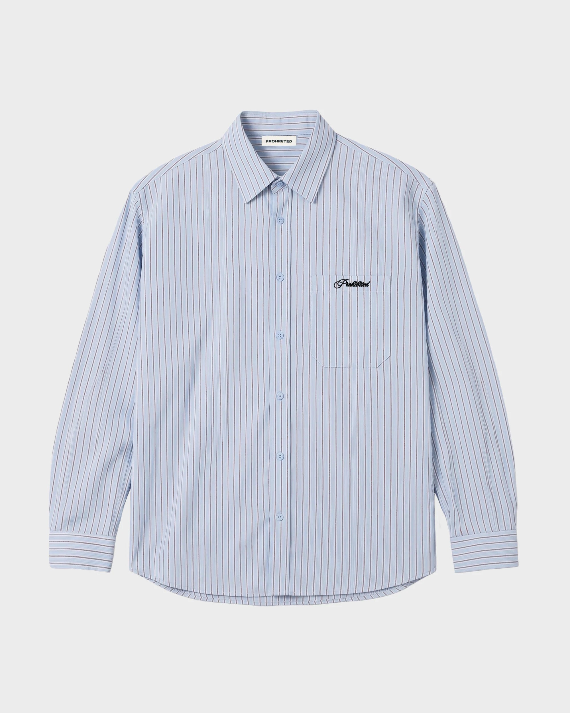 Prohibited: Westbury Dress Shirt Light Blue