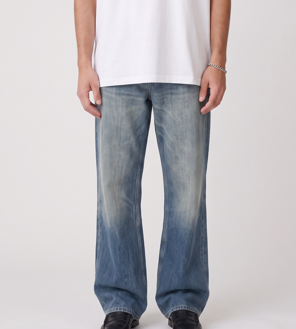 Won Hundred: Case Denim Pants - Sticky Blue