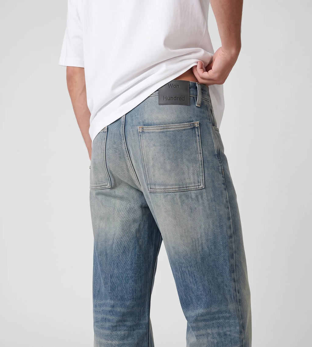 Won Hundred: Case Denim Pants - Sticky Blue