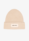Bram's Fruit: Beanie distressed label - Beige