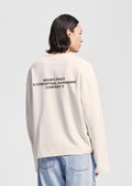 Bram's Fruit: Stamp Waffle Longsleeve - White