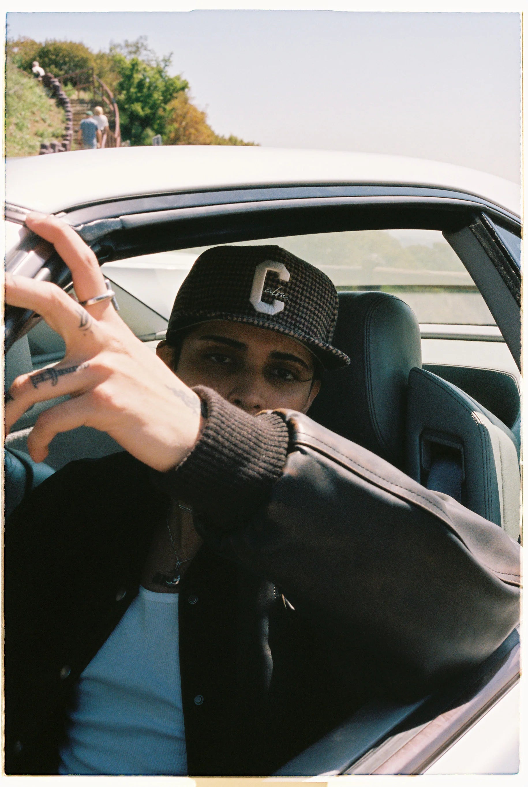 C_ALM: Harris Tweed Cap