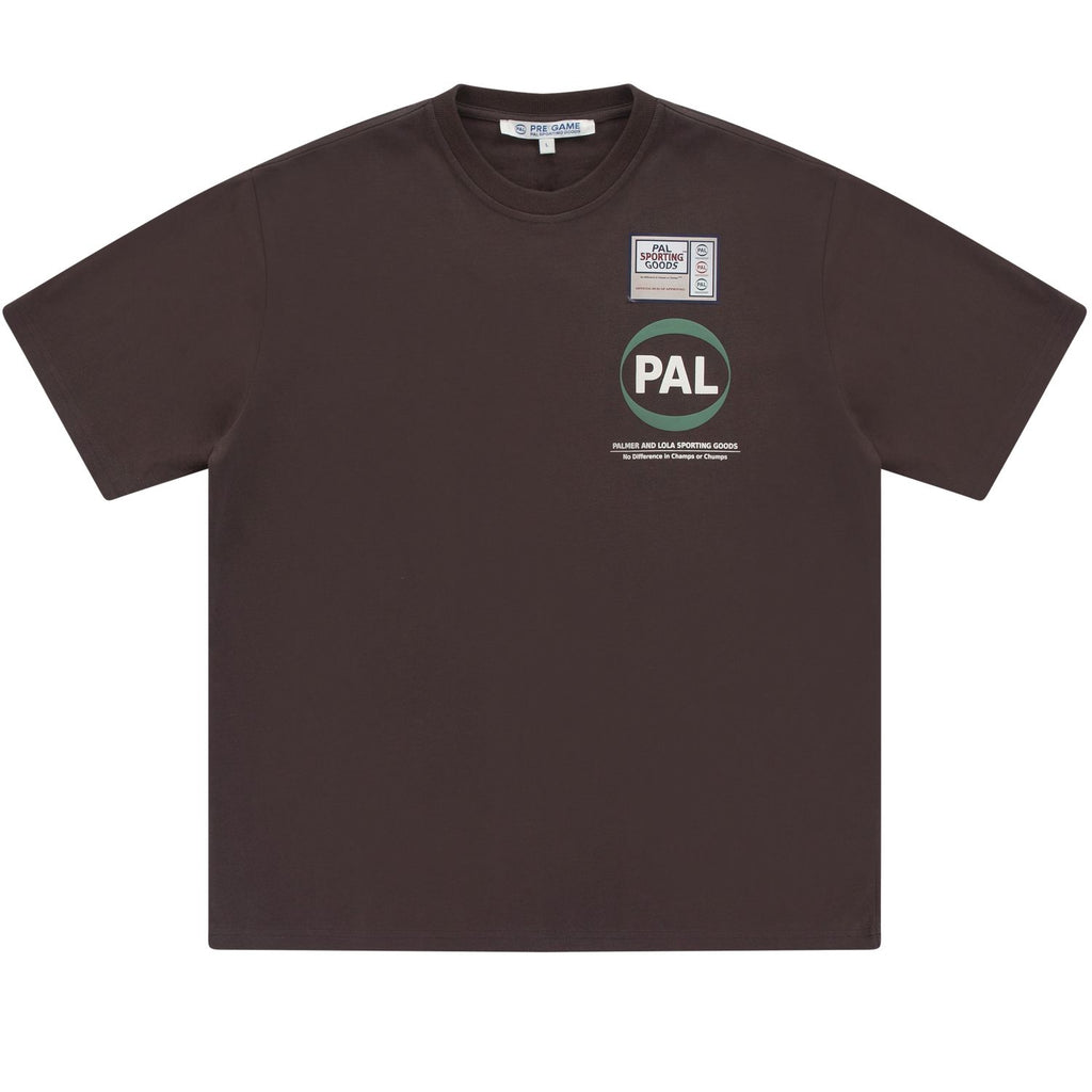 PAL Sporting Goods: Pre Game Tee - Deep Mahogany