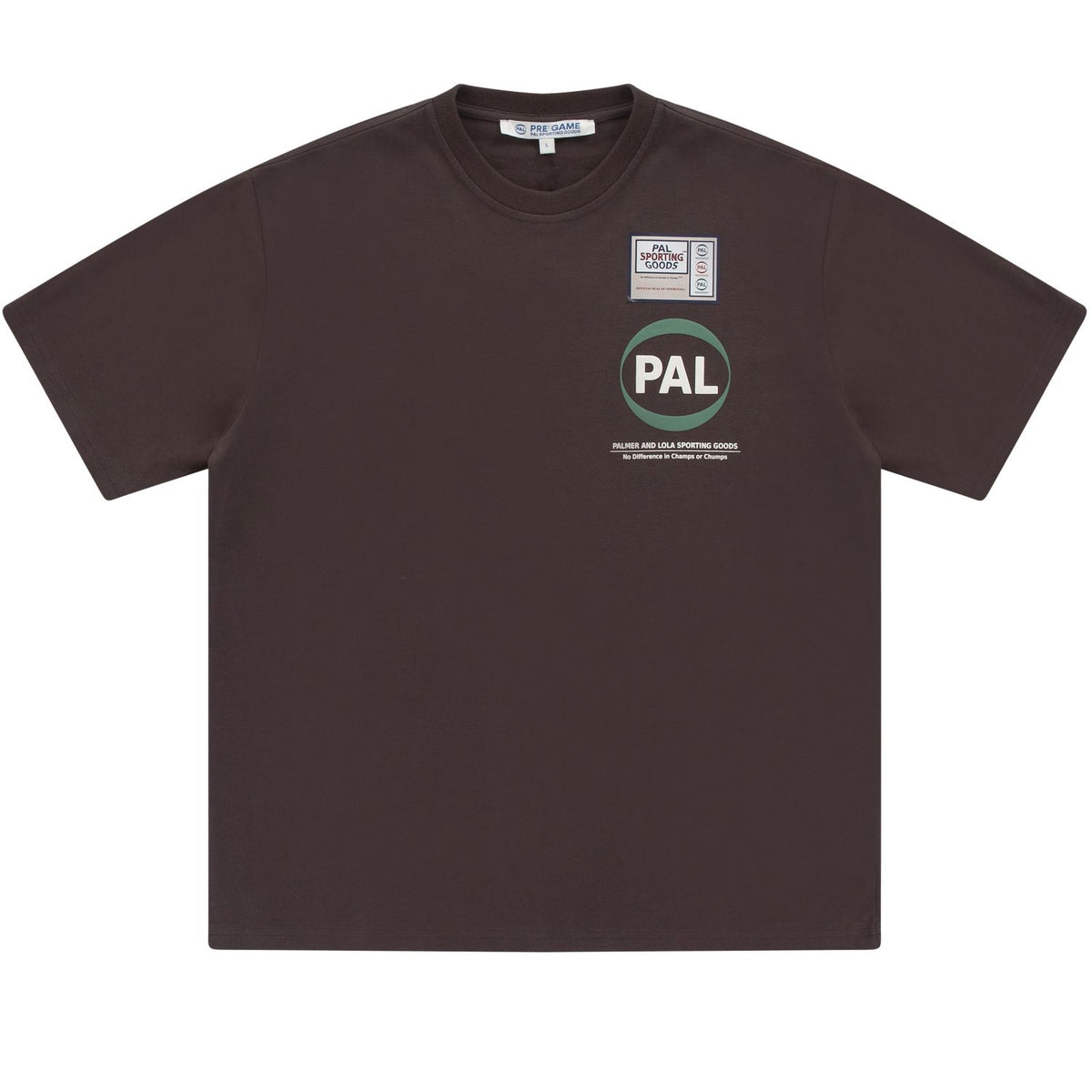 PAL Sporting Goods: Pre Game Tee - Deep Mahogany