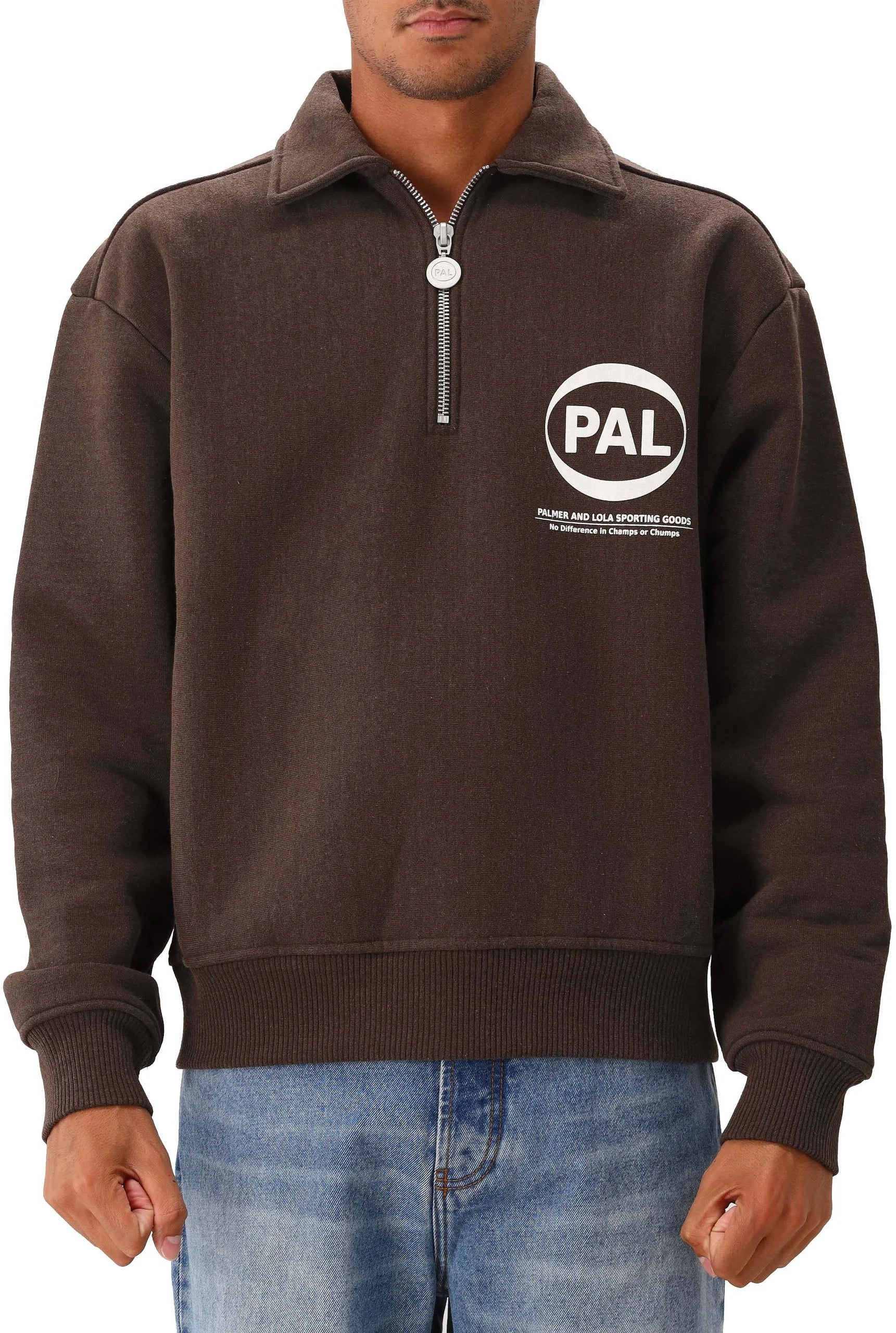 PAL Sporting Goods: Pregame Halfzip Brown