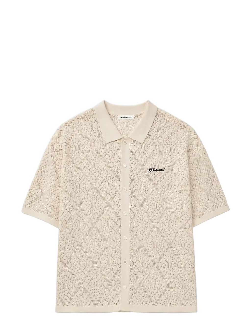 Prohibited: Silent Bay Lace Shirt Off-White